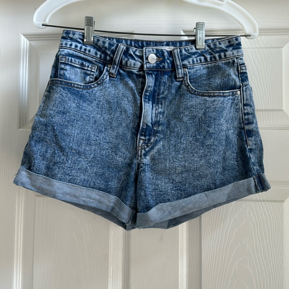 Denim shorts